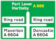 Primary route forming part of a ring road